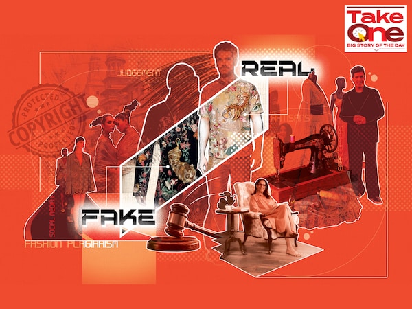 Plagiarism is not just rampant in Indian fashion—it is complex, layered and deeply systemic. Illustration by Chaitanya Dinesh Surpur