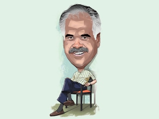 Indigo founder Rahul Bhatia. Ilustration by Chaitanya Dinesh Surpur