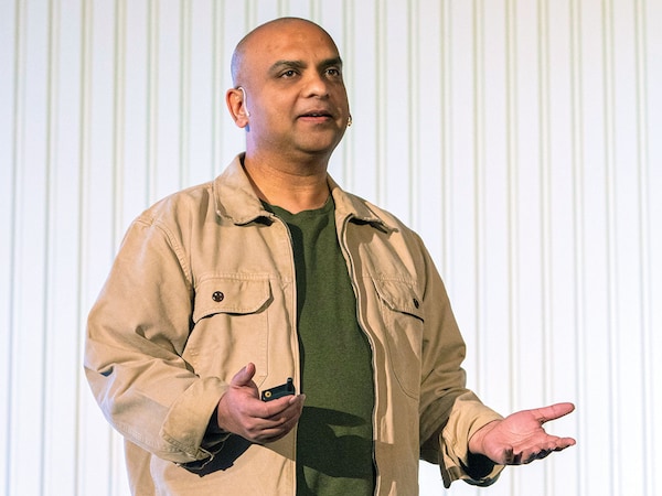 Rahul Patil, chief technology officer of Anthropic. Photo by Samyukta Lakshmi/Bloomberg via Getty Images