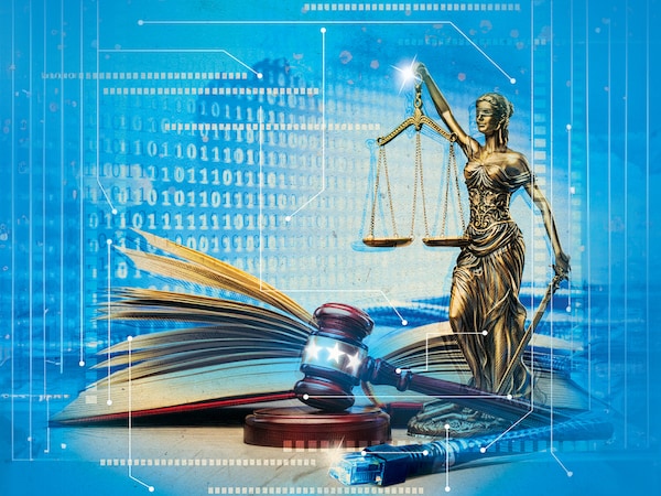 Framing laws around ethical use of technology is a democratic process, requiring participation from key stakeholders, industry, academia, local businesses, in addition to the government.. Photo by Shutterstock; Image Generated by Microsoft Copilot; Photo Illustration by Chaitanya Dinesh Surpur