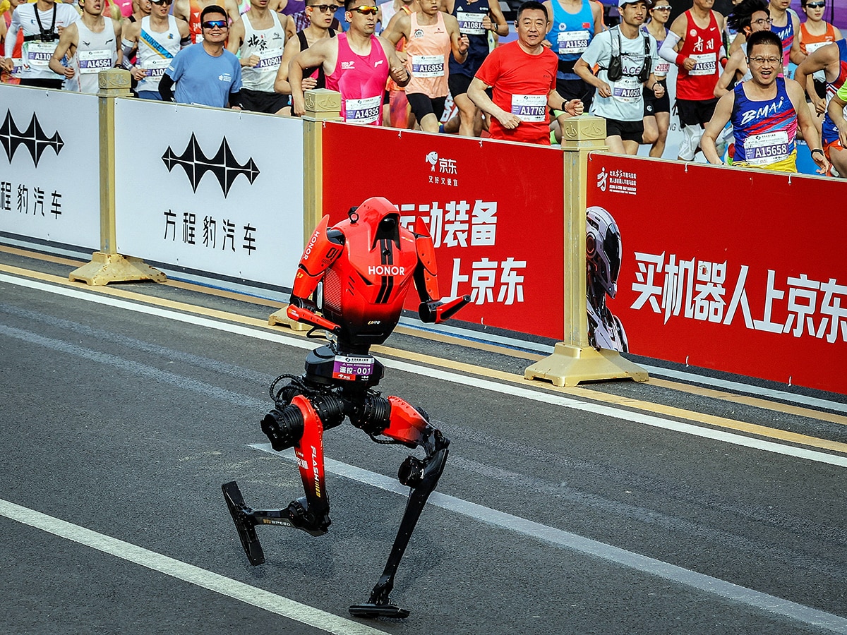 Lightning fast: When humans lost the race to a robot