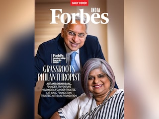 Ajit Isaac and Sarah Isaac, Founder, Triventure Holdings & Founder Trustee, Ajit Isaac Foundation; Trustee, Ajit Isaac Foundation. Photo by Mexy Xavier