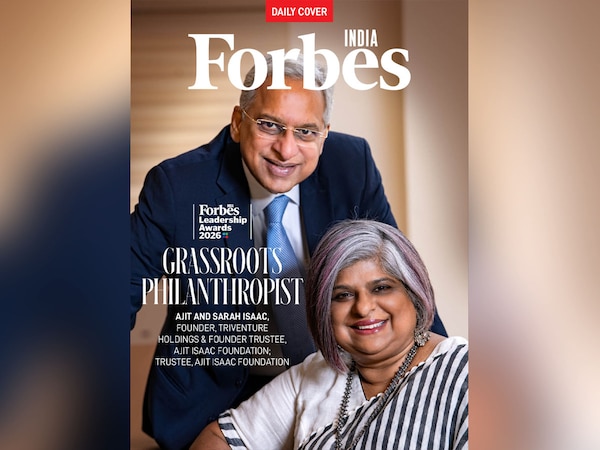 Ajit Isaac and Sarah Isaac, Founder, Triventure Holdings & Founder Trustee, Ajit Isaac Foundation; Trustee, Ajit Isaac Foundation. Photo by Mexy Xavier