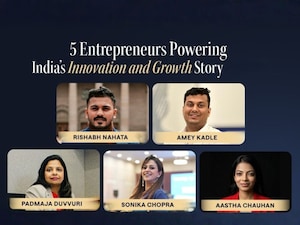 5 Entrepreneurs Driving India's Innovation and Growth Story