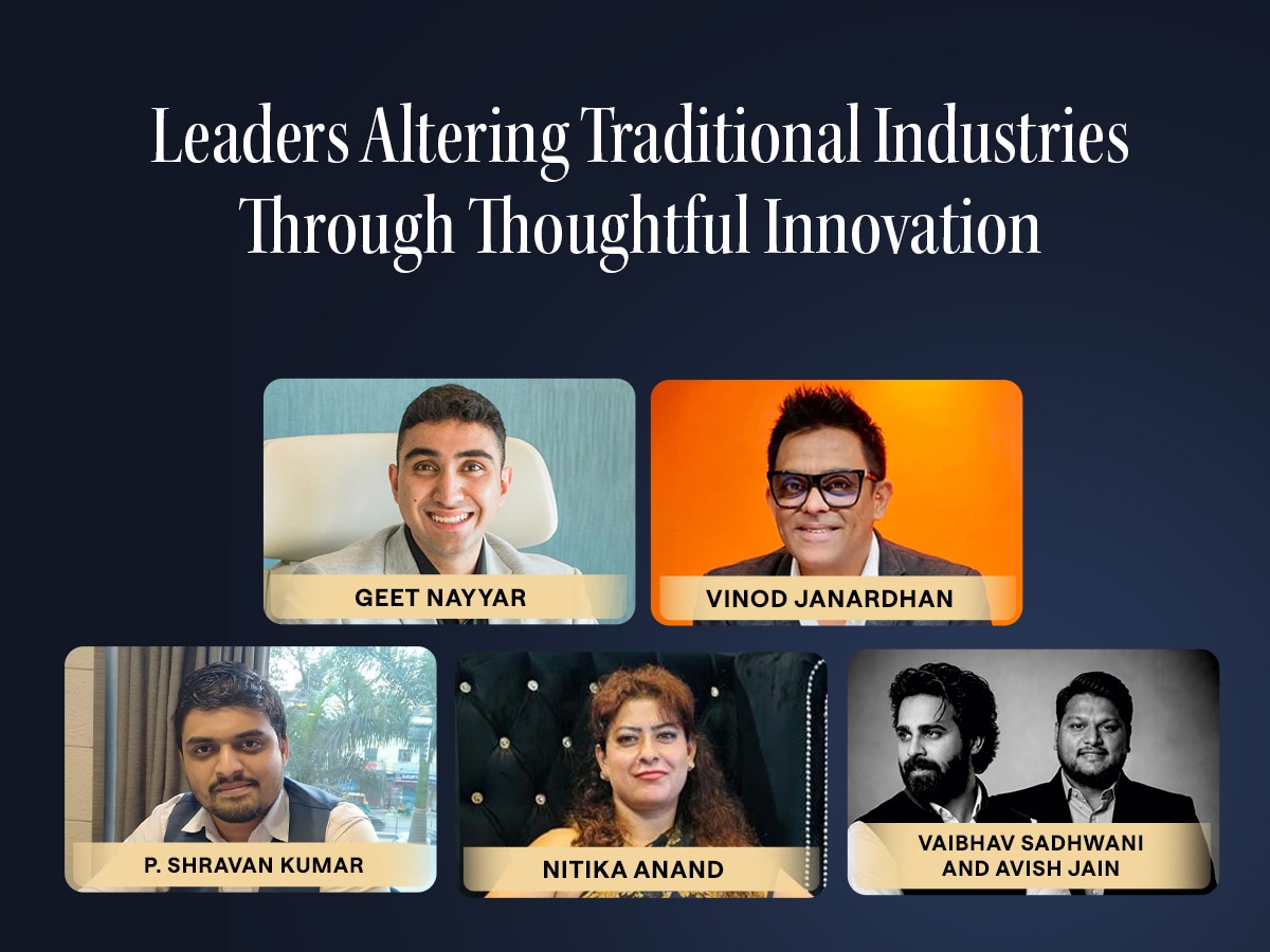 Leaders altering traditional industries through thoughtful innovation