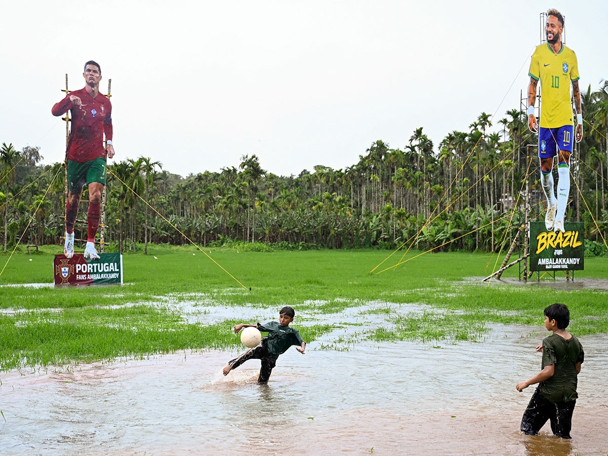 Photo of the day: World Cup fever in Kerala