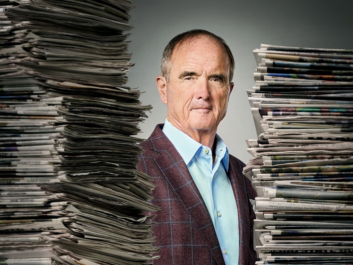 David Hoffmann is on a mission to save America's newspapers