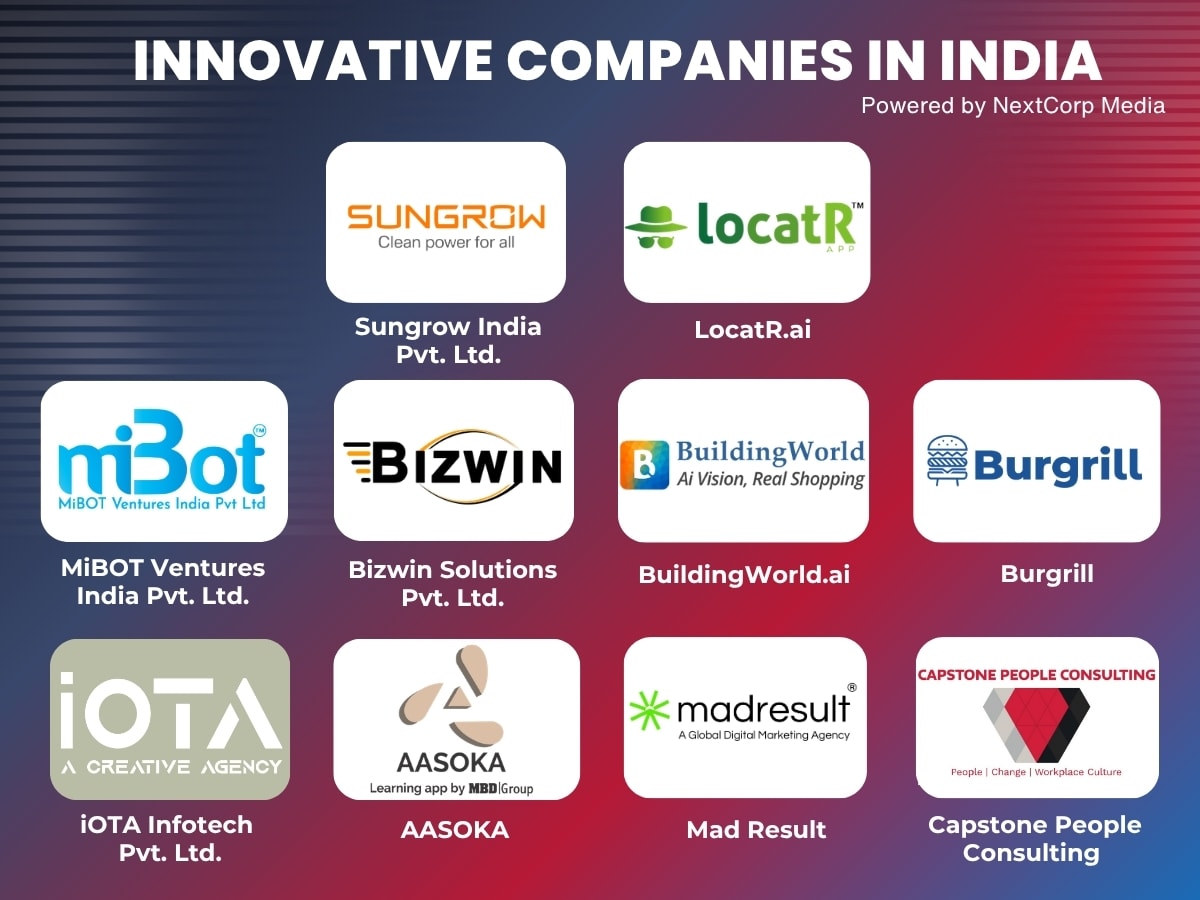 Innovative companies in India