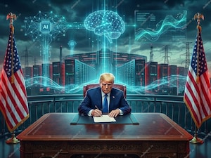 US President Donald Trump told the UN General Assembly on September 22 that US government documents would henceforth use “super intelligence” instead of “artificial intelligence.. Photo by Shutterstock