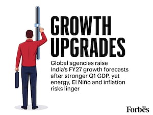India GDP Growth Forecasts Upgraded by Major Global Agencies Following Strong Q1 Performance
