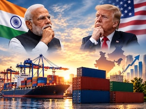 Indian goods shipments to the US currently face a 10 percent tariff, plus a most favoured nation (MFN) duty which varies across sectors. Photo AI Generated