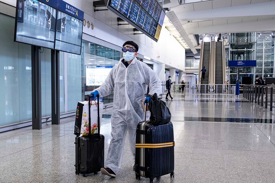 virus air travel virus air travel