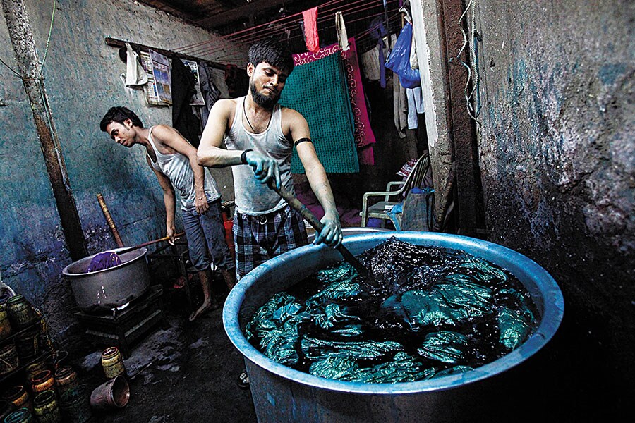 dyeing factory dyeing factory