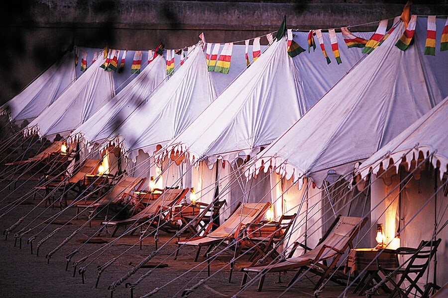 nagaur fort tents nagaur fort tents