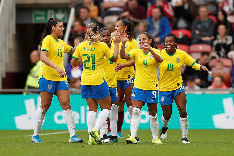 Brazilian Football Confederation chief Rogerio Caboclo said in a statement that its men"s and women"s national soccer teams will receive equal pay and prize money