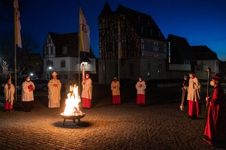 Germany"s reformer bishop celebrates Easter during pandemic third wave