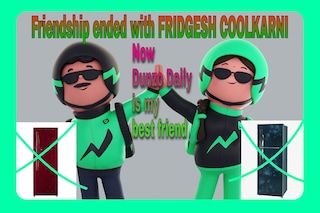 Dunzo"s ad campaign featuring Sri Fridgesh Coolkarni