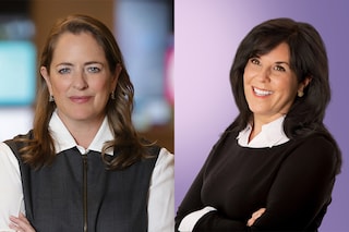 (L-R) Susan Credle, global chief creative officer, FCB, and Tina Allan, head of data science and connections, FCB