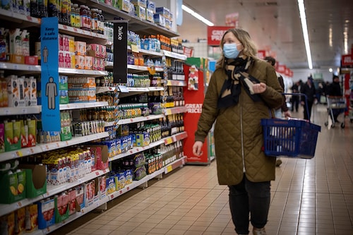After Russia invaded Ukraine, predictions about inflation were torn up and reset much higher in light of rising commodity prices
Image: Tolga Akmen / AFP