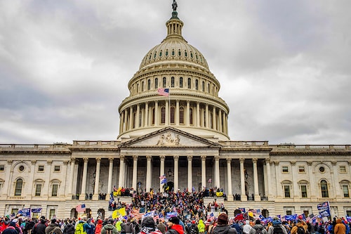 A mob incited by President Donald Trump storms the U.S. Capitol in Washington, Jan. 6, 2021. House Minority Leader. In the days after the attack, House Minority Leader Kevin McCarthy planned to ask Trump to resign. Mitch McConnell told allies impeachment was warranted. But their fury faded fast. (Jason Andrew/The New York Times)
