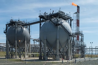 A general view of the liquefied natural gas plant operated by Sakhalin Energy at Prigorodnoye on the Pacific island of Sakhalin. Image: Vladimir Soldatkin/Reuters