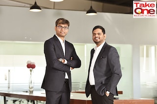 L to R: Kunal Prasad, co-Founder and COO with Krishna Kumar, co-Founder and CEO, Cropin