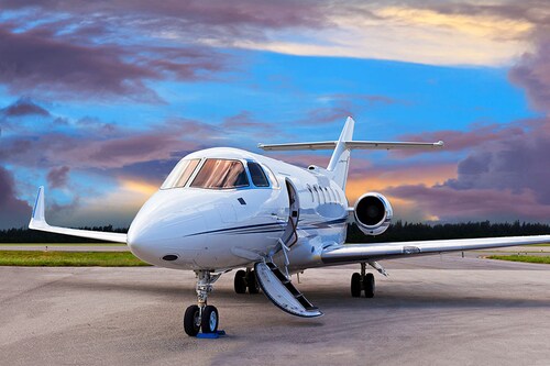 Some social media accounts are dedicated to tracking private jets.
Image: Shutterstock Some social media accounts are dedicated to tracking private jets.
Image: Shutterstock