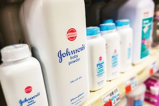 Talc-based products account for a tiny sliver of Johnson &amp Johnson’s sales of consumer products, which also include Band-Aid bandages and Listerine mouthwash, but are responsible for an enormous portion of its legal headaches
Image: Shutterstock