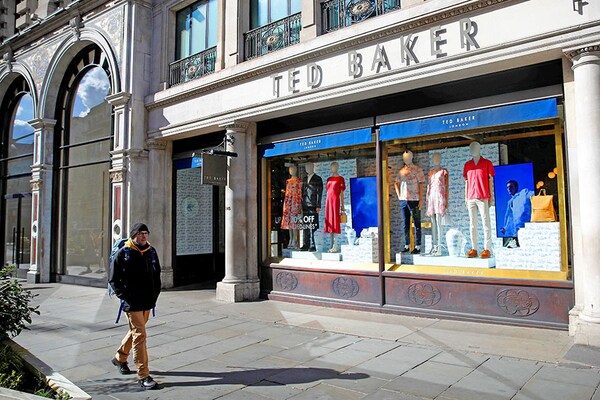 A Ted Baker store is seen on Regent Street, in London, Britain, April 3, 2022. Image:&nbspREUTERS/Peter Nicholls