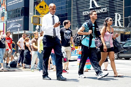 Researchers found that most American cities “facilitate diverse interactions.
Image: Shutterstock Researchers found that most American cities “facilitate diverse interactions.
Image: Shutterstock