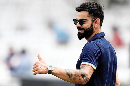Virat Kohli has said it"s important for athletes to rest and recover from the pressures of sport and reconnect with their "core self".
Image: Ian Kington / AFP Virat Kohli has said it"s important for athletes to rest and recover from the pressures of sport and reconnect with their "core self".
Image: Ian Kington / AFP