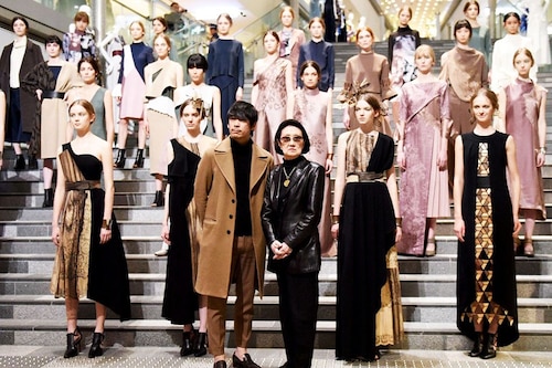 Japanese designer Hanae Mori, who cracked the Parisian haute couture world, has died in Tokyo aged 96 
Image: Toru Yamanaka / AFP Japanese designer Hanae Mori, who cracked the Parisian haute couture world, has died in Tokyo aged 96 
Image: Toru Yamanaka / AFP