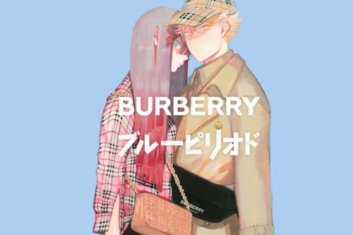 Burberry has teamed up with mangaka Tsubasa Yamaguchi to personify the Lola Bag and introduces the character in a special edition of "Blue Period".
Image: Burberry / Tsubasa Yamaguchi / Kodansha / Twitter Burberry has teamed up with mangaka Tsubasa Yamaguchi to personify the Lola Bag and introduces the character in a special edition of "Blue Period".
Image: Burberry / Tsubasa Yamaguchi / Kodansha / Twitter