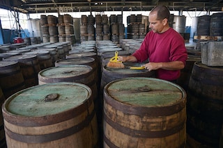 The knowledge of Cuba"s light rum masters was added to UNESCO"s list of intangible heritage on November 30, 2022.
Image: Yamil Lage / AFP