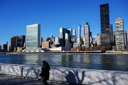 New York hit the top spot of costliest cities for the first time. New York hit the top spot of costliest cities for the first time.
Image: Angela Weiss/ AFP New York hit the top spot of costliest cities for the first time. New York hit the top spot of costliest cities for the first time.
Image: Angela Weiss/ AFP