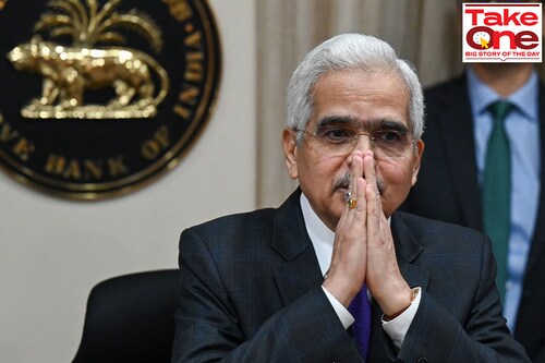 RBI governor, Shaktikanta Das
Image: Punit Paranjpe / AFP RBI governor, Shaktikanta Das
Image: Punit Paranjpe / AFP