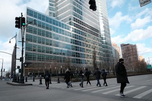 The Goldman Sachs building in Manhattan, New York City. Image: Spencer Platt/Getty Images/AFP The Goldman Sachs building in Manhattan, New York City. Image: Spencer Platt/Getty Images/AFP