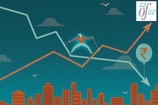 MSCI India is currently trading at 22 times forward price-earnings (PE), which is 30 percent above its long-term average of 16.7 times since 2004