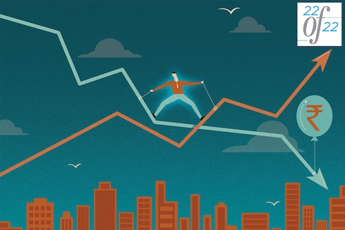 MSCI India is currently trading at 22 times forward price-earnings (PE), which is 30 percent above its long-term average of 16.7 times since 2004 MSCI India is currently trading at 22 times forward price-earnings (PE), which is 30 percent above its long-term average of 16.7 times since 2004
