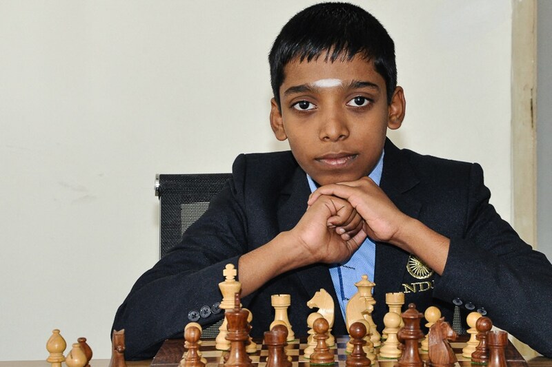 A handout photograph shows the Indian chess prodigy R Praggnanandhaa at Velammal School in Chennai in 2018. This 16-year-old grandmaster spread a wave of shock across the chess world when he beat his own hero, the world No.1 Magnus Carlsen with black pieces in the eighth round of Airthing Masters online rapid chess tournament on February 21, 2022.
