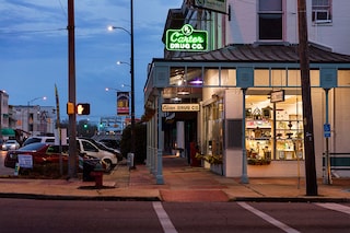 A file photo of a downtown drugstore in the evening in Alabama, United States.&nbsp