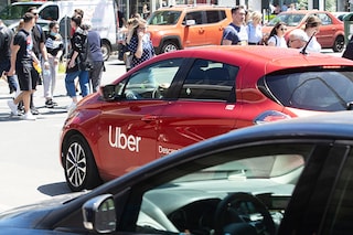 Uber has become a symbol of the "gig economy" of odd-jobs enabled by tech giants. Image: Shutterstock