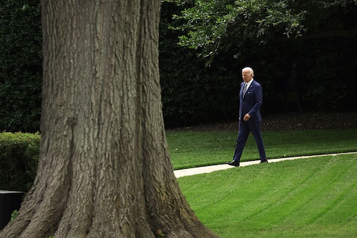 For Joe Biden, bleak national outlook has pushed his job approval rating to a perilously low point
Image: Alex Wong/Getty Images For Joe Biden, bleak national outlook has pushed his job approval rating to a perilously low point
Image: Alex Wong/Getty Images