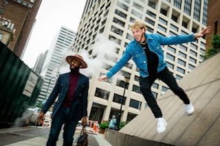 Logan Paul, a 27-year-old boxer and social-media influencer, in New York on May 19, 2022. “I definitely didn’t act as responsibly as I should have,â€ Paul says of his promotional campaign for the cryptocurrency Dink Doink. (Sinna Nasseri/The New York Times)
