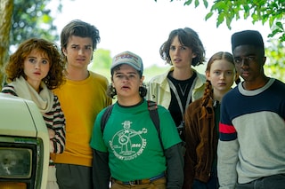 Max Mayfield (pictured second from right) played by Sadie Sink in the series "Stranger Things."
Image: Courtesy of Netflix