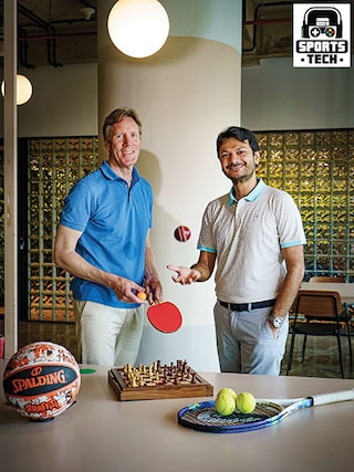 Matthew Wheeler, founder with Paroksh Gupta, MD, A&W Capital; mage: Neha Mithbawkar for Forbes IndiaImage: Neha mithbawkar for Forbes India