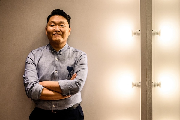 South Korean singer and producer Psy
Image: Anthony Wallace / AFP