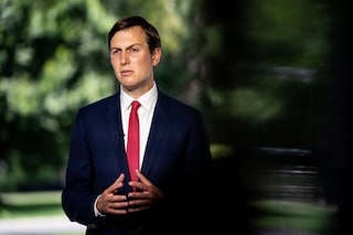 Jared Kushner, then a senior advisor to President Donald Trump, speaks during a television interview at the White House in Washington on Aug. 14, 2020. The role played by Kushner could come into sharp relief once the congressional committee investigating the Jan. 6, 2021, attack on the Capitol opens public hearings this week. (Erin Schaff/The New York Times)