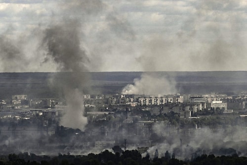 After days of raging street battles, Ukrainian officials conceded that Russian troops control a large part of Severodonetsk, and that their forces might have to pull back due to constant shelling. After days of raging street battles, Ukrainian officials conceded that Russian troops control a large part of Severodonetsk, and that their forces might have to pull back due to constant shelling.
