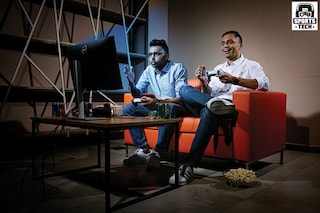 Dipesh Agarwal and Piyush Kumar (right) started Rooter in June 2016 as a sports fans’ community engagement startup
Image: Madhu Kapparath